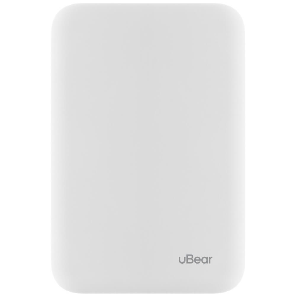 PB10WH5000-PDM Внешний аккум. uBear Flow Magnetic Power bank 5000mAh, PD20W, цвет: белый